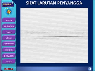 menu
kurikulum
materi
latihan
Uji kompetensi
referensi
penyusun
selesai
KIMIA
 