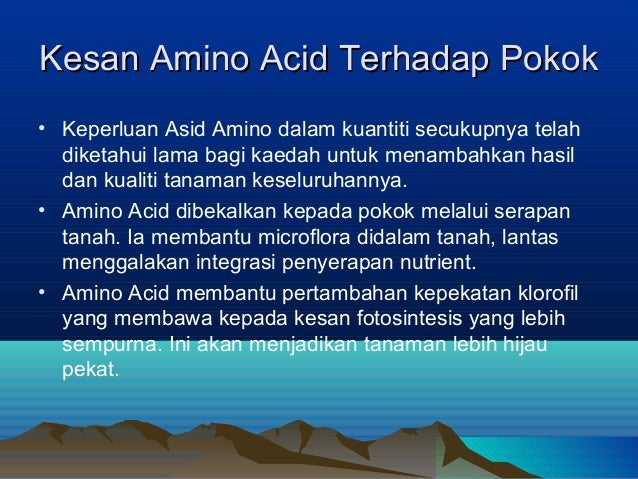 Fungsi Nutrient Asid Amino Baja Foliar Taaveekun