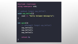 funsi pada php, cara menuliskan fungsi-fungsi | PPT