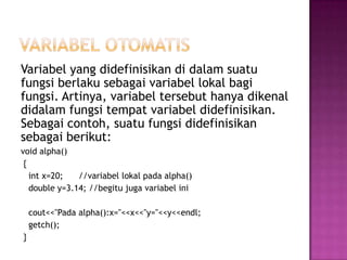 Fungsi part 3 | PPTX