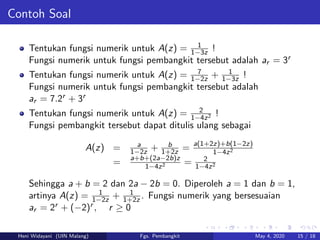 Fungsi Pembangkit | PPT
