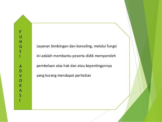 Fungsi Prinsip Prinsip Dan Orientasi Bimbingan Dan Konseling