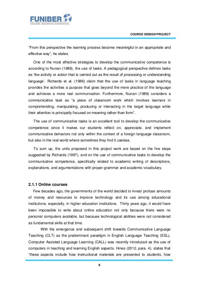 Research work on english language teaching