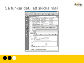 Så funkar det...att skicka mail 