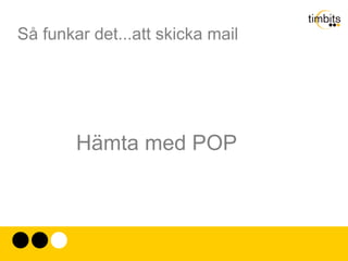 Så funkar det...att skicka mail Eller wireless: radio 
