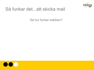 Så funkar det...att skicka mail 