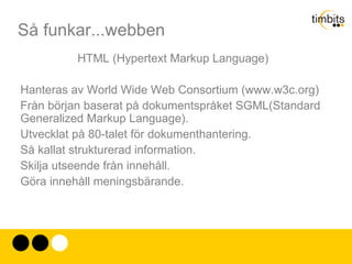 Utökade HTML 