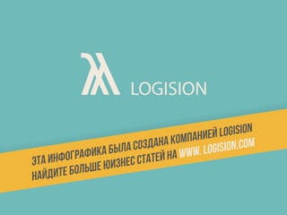 Эта инфографика была создана компанией logision
найдите больше юизнес статей на WWW. LOGISION.COM
 