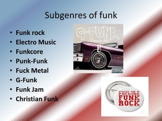 Funk Means Funk Music | PPTX