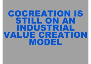 FUNKY PROJECTS - Cocreation Sucks! Slide 12