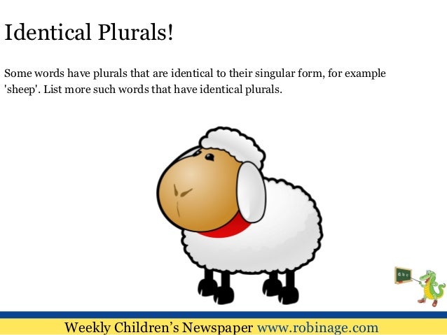 Image result for plurals for kids