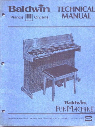 Funmachine 121sm manual  tecnico