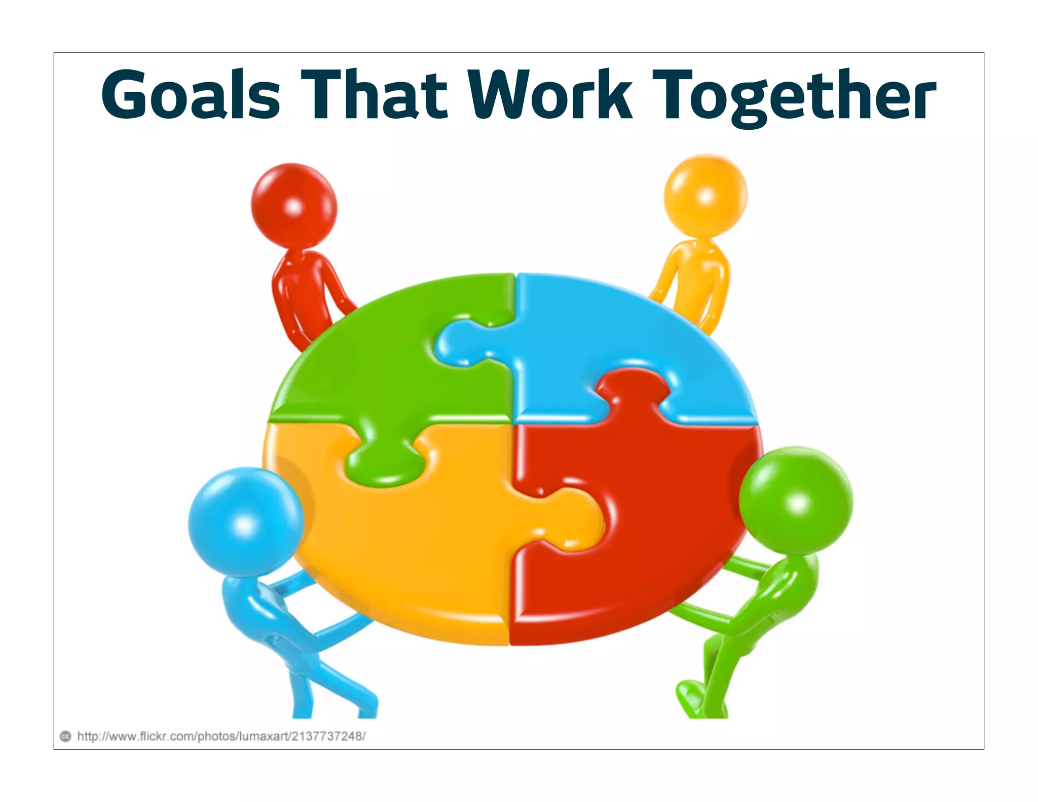 Goals That Work Together
 