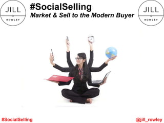Copyright © 2013, Oracle and/or its affiliates. All rights reserved.
#SocialSelling
Market & Sell to the Modern Buyer
@jill_rowley#SocialSelling
 