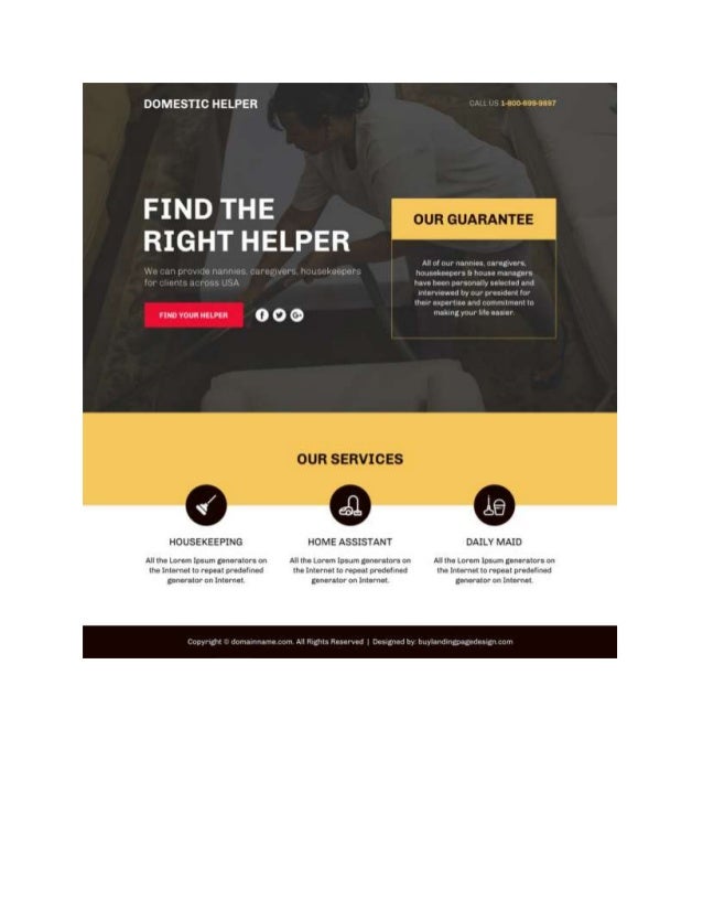 Funnel landing page designs