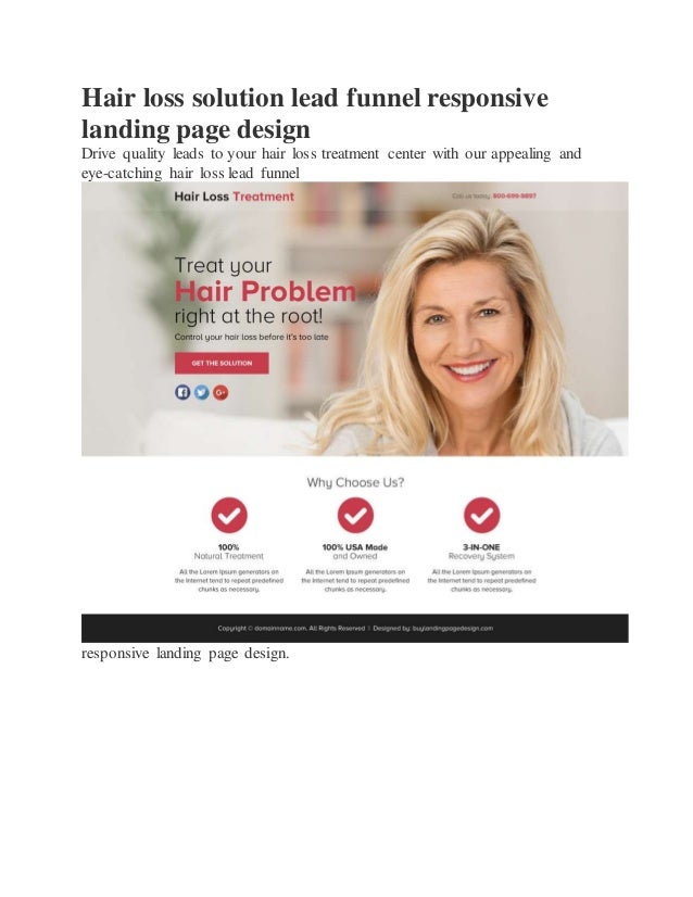 Funnel landing page designs