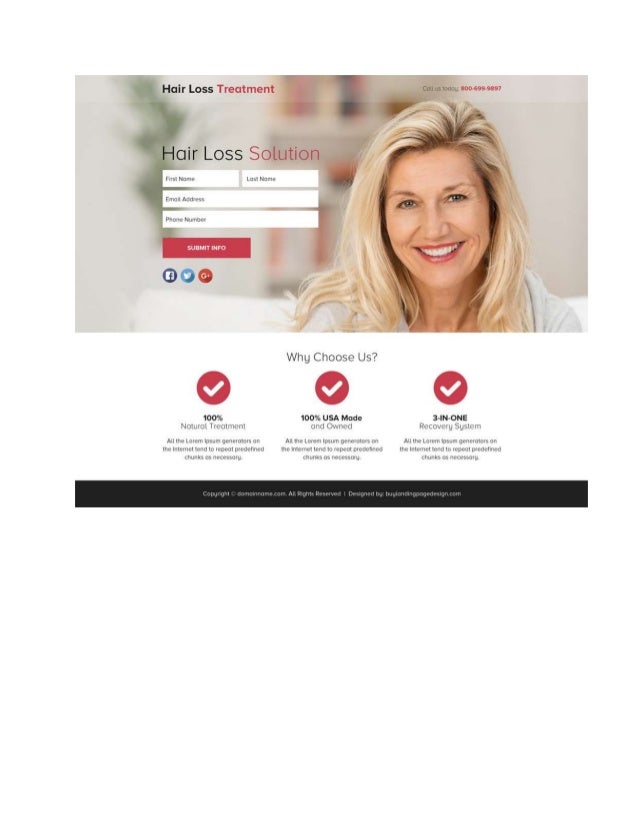 Funnel landing page designs