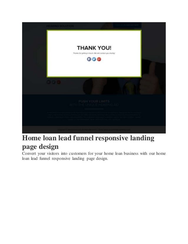 Funnel landing page designs