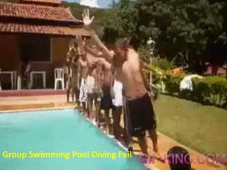 Group Swimming Pool Diving Fail 
 