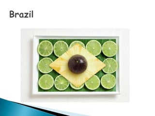 Funny national flags made using food Slide 8