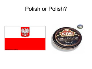 Polish or Polish?
 