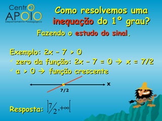 www.aulaparticularonline.net.br - Matemática -  Função Afim