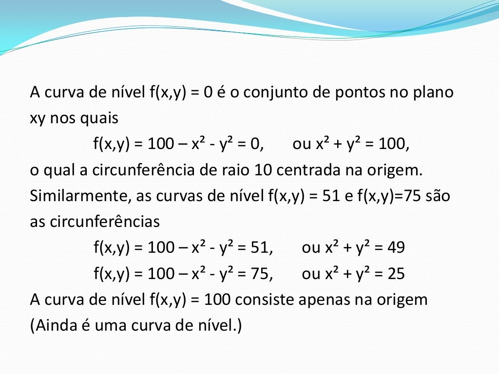 Diferencial De Uma Função De Duas Variáveis