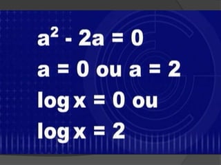 Função, equação e inequação logarítmica