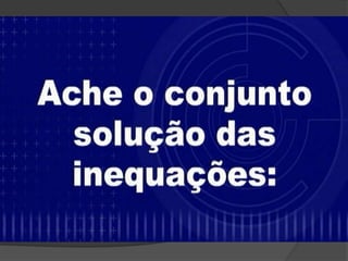 Função, equação e inequação logarítmica