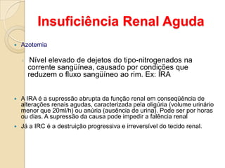 TxFG ou depuração creatinina