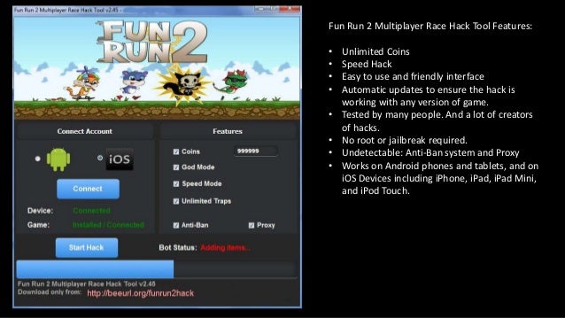 Fun Run 2 Hack Cheats Tool Unlimited Coins For Ios Android