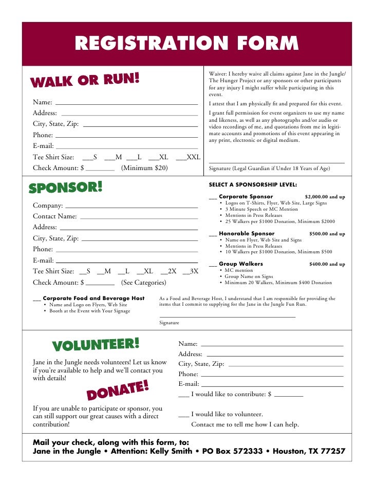 fun run flyers