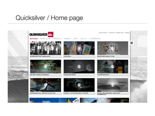 Quicksilver / Home page
 