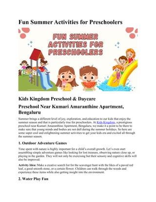 Fun Summer Activities for Preschoolers.pdf