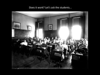 Does it work? Let’s ask the students... 