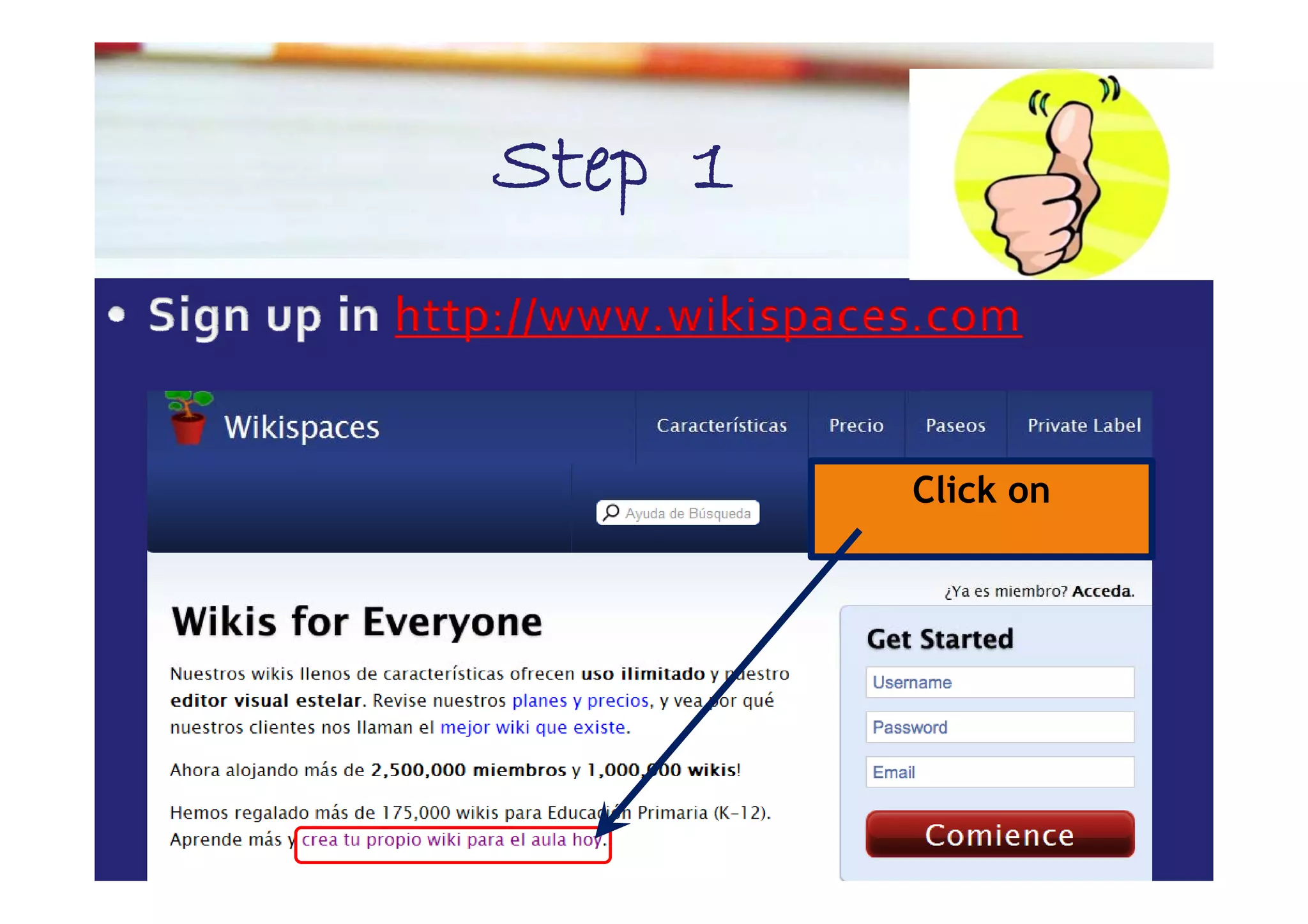 Step
St 1


       Click on




                  35
 