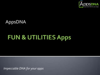 AppsDNA

Impeccable DNA for your apps

 