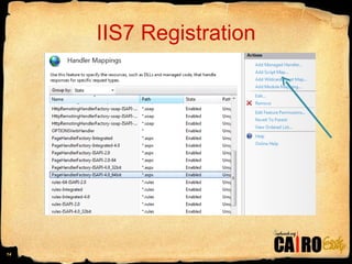 IIS7 Registration 