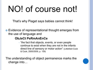 piaget representational thought