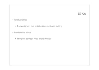 Folkeuniversitetet - politik