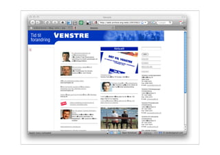 Folkeuniversitetet - politik