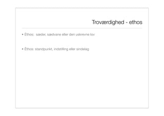 Folkeuniversitetet - politik
