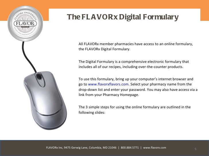 FLAVORx University How To Use