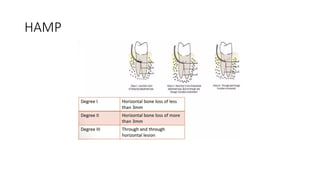 Hamp Classification furcation involvement and treatment by carranza | PPTX