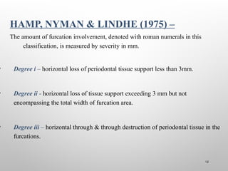 Hamp Classification FURCATION and its management-1.pptxbphgg | PPTX