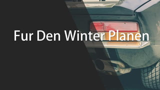Für Den Winter Planen