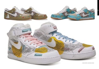 · Limited edition customized shoes.
 