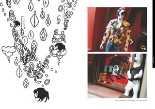 · Animal mannequins, in store displays and window design.
 