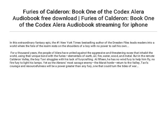 Get Furies Of Calderon (Codex Alera, #1) Background