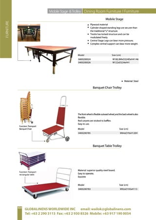 GLOBALINENS WORLDWIDE INC email: wailok@globalinens.com
Tel: +63 2 290 3113 Fax: +63 2 930 8526 Mobile: +63 917 190 0054
 